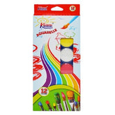 Kaidisi 12-Color Watercolor Kit – Safe & Fun for Young Artists